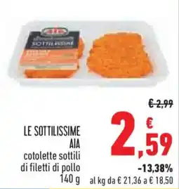 Conad Le sottilissime AIA offerta