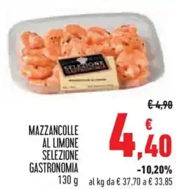 Conad Mazzancolle al limone selezione gastronomia offerta
