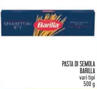 Pasta di semola BARILLA vari tipi