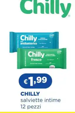 Acqua & Sapone CHILLY salviette intime 12 pezzi offerta