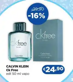 Acqua & Sapone CALVIN KLEIN Ck Free offerta