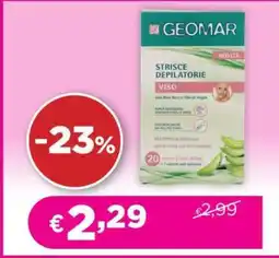 Acqua & Sapone GEOMAR STRISCE DEPILATORIE VISO offerta
