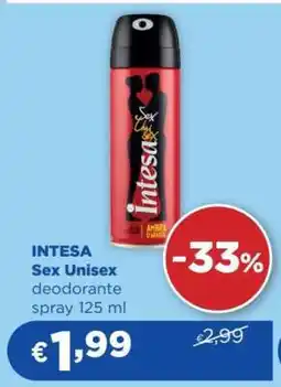 Acqua & Sapone INTESA Sex Unisex offerta