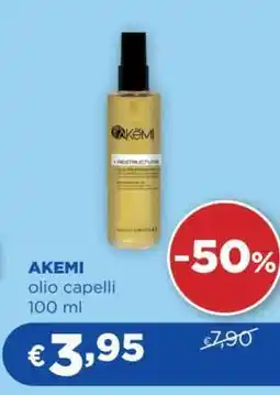 Acqua & Sapone AKEMI olio capelli 100 ml offerta