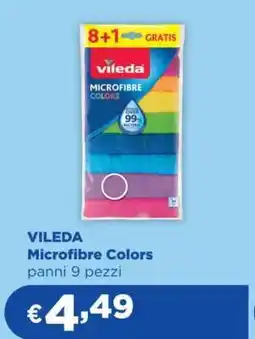 Acqua & Sapone VILEDA Microfibre Colors offerta
