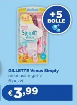 Acqua & Sapone GILLETTE Venus Simply offerta