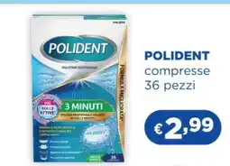 Acqua & Sapone POLIDENT compresse 36 pezzi offerta