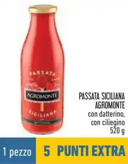 Conad Passata siciliana agromonte con datterino, con ciliegino offerta