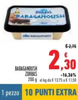 Conad Babaganoush ZORBAS offerta