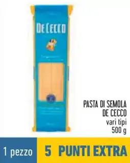 Conad Pasta di semola DE CECCO offerta