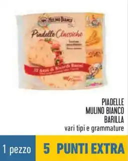 Conad Piadelle mulino bianco BARILLA offerta