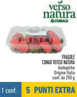 Conad Fragole conad verso natura biologiche offerta