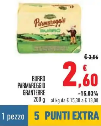 Conad Burro parmareggio GRANTERRE offerta