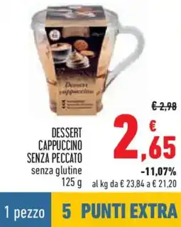 Conad Dessert cappuccino senza peccato senza glutine offerta