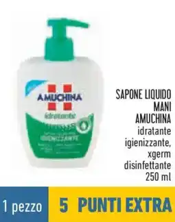 Conad Sapone liquido mani amuchina idratante igienizzante, xgerm disinfettante offerta