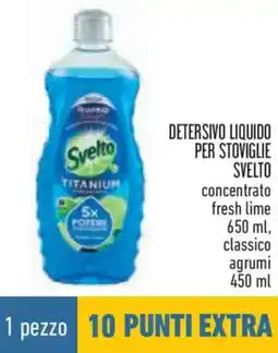 Conad Detersivo liquido per stoviglie SVELTO offerta
