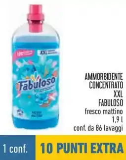 Conad Ammorbidente concentrato xxl fabuloso fresco mattino offerta