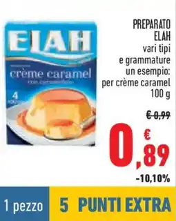 Conad Preparato elah per crème caramel offerta