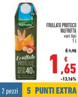 Conad Frullato proteico VALFRUTTA offerta