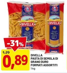 DPiù Divella pasta di semola di grano duro offerta