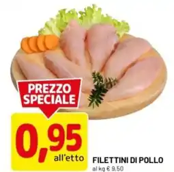 DPiù Filettini di pollo offerta
