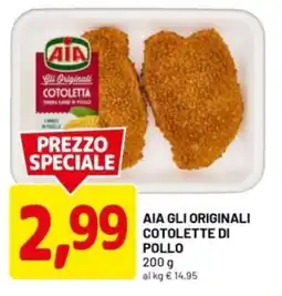 DPiù Aia gli originali cotolette di pollo offerta