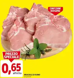 DPiù Braciole di suino offerta