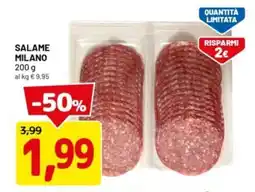 DPiù Salame milano offerta