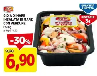 DPiù Gioia di mare insalata di mare con verdure offerta