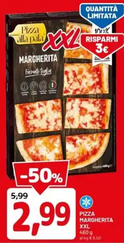 DPiù Pizza margherita xxl offerta