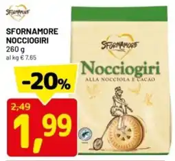 DPiù Sfornamore nocciogiri offerta