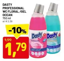 DPiù Dasty professional wc floral/gel ocean offerta