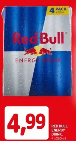 DPiù Red bull energy drink offerta