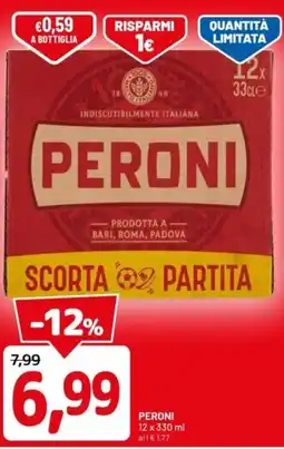 DPiù Peroni offerta
