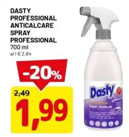 DPiù Dasty professional anticalcare spray professional offerta