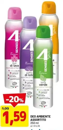 DPiù Deo ambiente offerta