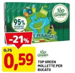 DPiù Top green mollette per bucato offerta