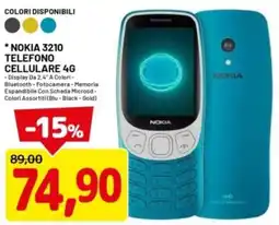 DPiù Nokia 3210 telefono cellulare 4G offerta