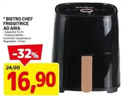 DPiù Bistro chef friggitrice ad aria offerta