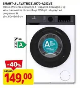 DPiù SMART-JLAVATRICE JG70-A212VE offerta