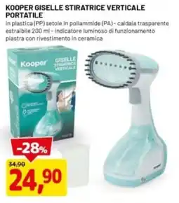 DPiù Kooper giselle stiratrice verticale portatile offerta