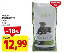 DPiù 101dog crocchette cani offerta
