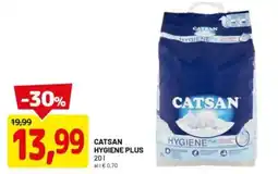 DPiù Catsan hygiene plus offerta