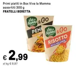 Iper La Grande Primi piatti in Box Viva la Mamma FRATELLI BERETTA offerta