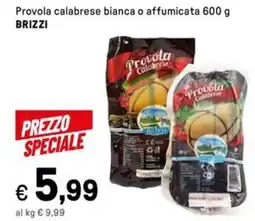 Iper La Grande Provola calabrese bianca o affumicata BRIZZI offerta