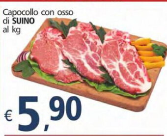 Suino Capocollo con osso di