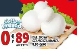 Deco Supermercati Deliziosa scamorza bianca offerta