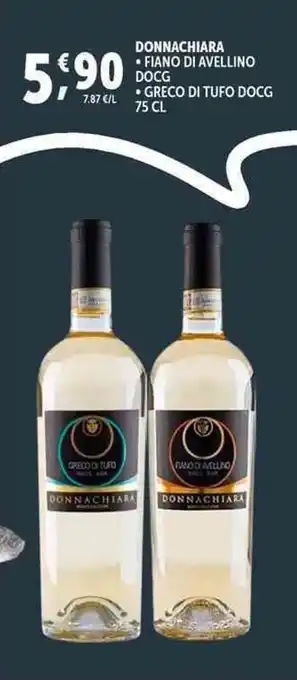 Deco Supermercati Donnachiara fiano di avellino DOCG greco di tufo DOCG offerta