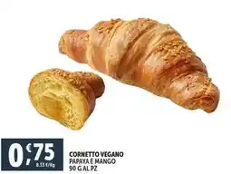 Deco Supermercati Cornetto vegano papaya e mango al pz offerta