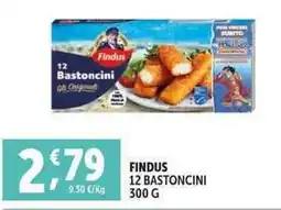 Deco Supermercati Findus 12 bastoncini offerta